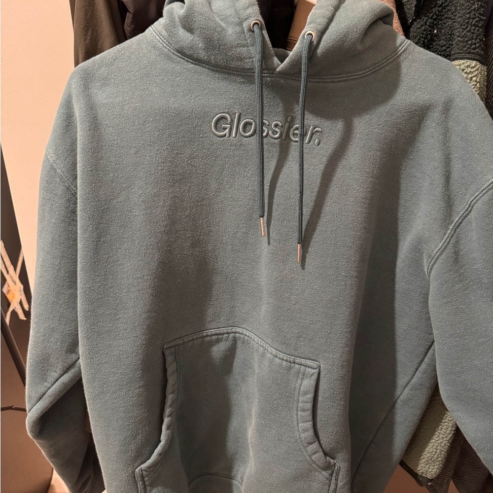 Glossier Sage Hoodie - Picture 1 of 4
